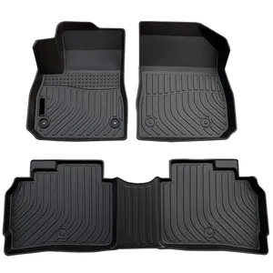 All weather 3D TPE car floor mats car interior liners trunk cargo carpets mats for Acura MDX 7