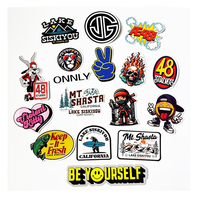 Étiquette d'impression de logo de marque résistante aux UV autocollants imperméables en vinyle autocollants découpés en vinyle PVC autocollants de logo personnalisé