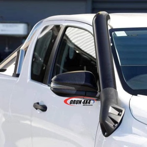 Tubo de Admisión de Aire de Acero Inoxidable de 4 Pulgadas para Hilux Revo 2015-<span class=keywords><strong>2022</strong></span>, Snorkel Negro Brillante - Product Image 4