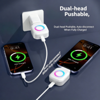 Câble USB 3-en-1 à charge rapide 140W tendance, séparateur de charge complète 100W, taille mini pour iPhone