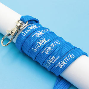Benutzer definierte Logo Maschine Sublimation gedruckt Hals Lan yards Karten halter ID Made Bulk Polyester Weiß geflochten Lustige Mitarbeiter Satin <span class=keywords><strong>Lanyard</strong></span> - Product Image 6