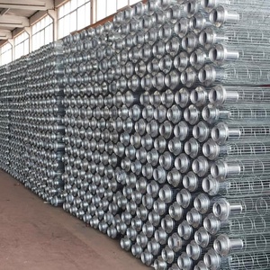 Cages de tension pour manches de filtre <span class=keywords><strong>à</strong></span> sac industrielles avec galvanisation au zinc - Product Image 6