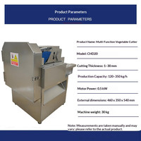 Machine de découpe multifonctionnelle pour légumes-feuilles, trancheuse électrique pour frites, coupe-dés pour fruits et légumes