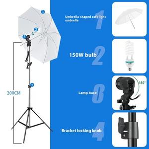 Kit de photographie en direct Streaming éclairage de saisie d'écran vert pour Softbox pour Studio Photo souple pour l'<span class=keywords><strong>enregistrement</strong></span> de tournage vidéo - Product Image 5