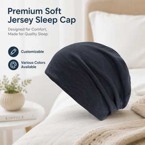 Gorro de Bambú y Algodón Suave y Transpirable para Pérdida de Cabello, Gorro Ligero y Delgado de Talla Grande para Pacientes con Cáncer - Product Image 1