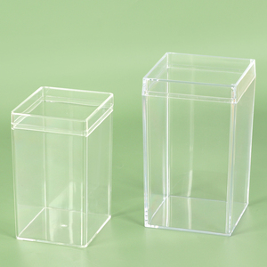 SUNSHING Transparent Funko Pop Protector <b>Box</b> Plastic Toy Display Case Storage Container for Beanie Baby Candy Snack <b>Bakery</b> - Product Image 4