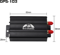 Localizador GPS TK103 TK103A, Rastreador de Vehículos, Alarma Antirrobo para Automóvil
