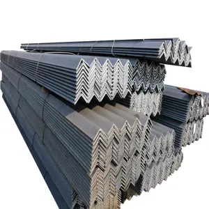 ASTM a992 grado 50 ángulo barras de acero para estante de almacenamiento en forma de T lista de precios de hierro de acero 1/2 ángulo de acero