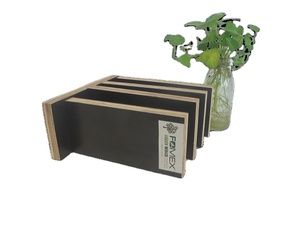 Film marin moderne face panneau de contreplaqué 18mm/9mm/5mm épaisseur Film noir Surface étanche extérieur hôtel utilisation E2 formaldéhyde - Product Image 6