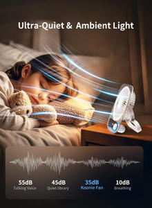 พัดลมมือถือขนาดเล็กอเนกประสงค์ปรับได้พร้อมฟีเจอร์ปรับได้สำหรับใช้งานกลางแจ้ง - Product Image 3