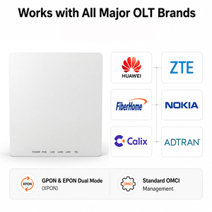 HG8120C Fiber Optical Modem ONT CATV Support Used Hua Wei Hisilicon Chip XPON 1GE+1FE+TEL GPON XPONONU <b>Router</b> RJ45 Africa Market - Product Image 4