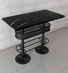 Mẫu miễn phí bằng Gỗ Nhà Hàng truy cập chiều cao với thanh phân cao vòng <span class=keywords><strong>Pub</strong></span> bảng Cocktail Bar ghế và bảng thiết lập - Product Image 5