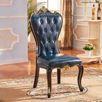 Chaises de trône royales en cuir doré à dossier haut pour le roi et la reine, chaise de mariage de luxe pour le marié et la mariée