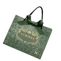 Sacs en papier écologiques personnalisés avec logo imprimé, vente en gros, impression de haute qualité, sacs cadeaux en papier avec votre propre logo