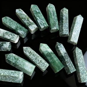 Tour de cristal d'<span class=keywords><strong>agate</strong></span> d'<span class=keywords><strong>arbre</strong></span> de Reiki naturel poli, point de cristal de guérison pour la décoration - Product Image 5