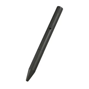 उच्च वर्ग मोटी मैट काले मढ़वाया बॉल पेन के साथ धैर्य विस्फोट सतह Penne धातु टिकाऊ मैन पेन क्लिप