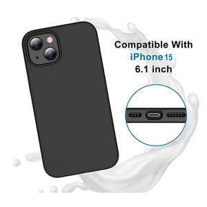 เคสซิลิโคนเหลวแท้สำหรับ <span class=keywords><strong>iPhone</strong></span> 15 <span class=keywords><strong>iPhone</strong></span> 15 <span class=keywords><strong>Pro</strong></span> <span class=keywords><strong>iPhone</strong></span> 15 plus <span class=keywords><strong>iPhone</strong></span> 15 <span class=keywords><strong>PRO</strong></span> <span class=keywords><strong>MAX</strong></span> กับไมโครไฟเบอร์ - Product Image 3