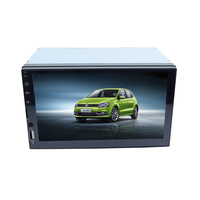 Autoradio double din 7 "HD Autoradio Multimedia Player 2DIN Ecran tactile Auto Audio Car Stereo MP5 USB TF FM Camera