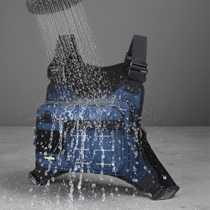 Sac de poitrine léger pour le cyclisme, grande capacité, sac de poitrine utilitaire d'extérieur avec velcro, fabricant - Product Image 4