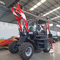 Offre Spéciale – Mini-chargeuse-pelleteuse sur chenilles Tide Power 2,5t 3t avec certification CE, garantie 1 an, conception à queue zéro, moteur et pompe