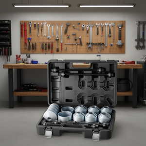 Juego de Herramientas de Reparación Automotriz Proline de 36 Piezas, Juego de Prensas y Extractores de Acero de 1/2 Pulgada, para Extracción e Inserción de Cojinetes de Motor, con Estuche de Transporte - Product Image 2