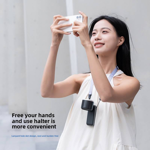 3 in 1 Portable Foldable <b>Mini</b> Handheld <b>Fan</b> Multifunctional with 5 Wind Speeds Outdoor Digital Display Nf42 13550rpm Ultra High - Product Image 5