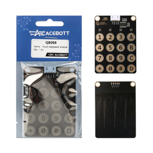 Acebott tùy chỉnh 5V nút lớn cảm ứng điện dung lớn 4*4 ma trận mảng 16 phím Bàn phím màng mô-đun chuyển đổi cho Arduino - Product Image 1