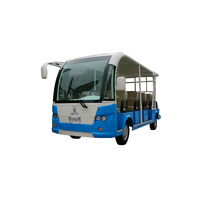 Mini bus touristique alimenté par batterie approuvé CE ISO à vendre