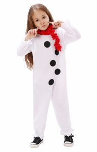 Tuta da Pupazzo di Neve per Bambini - Pigiama Natalizio Invernale Unisex Stile <span class=keywords><strong>Elsa</strong></span> <span class=keywords><strong>Frozen</strong></span> Olaf Costume per Cosplay e Spettacoli in Morbido Poliestere - Product Image 6
