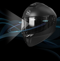 Casque de moto modulaire homologué DOT en ABS, casque rabattable à double visière, prêt pour la course sur route, casque pour hommes et femmes