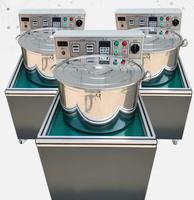 Machine de polissage magnétique à haute brillance avec barillet de meulage, pour la finition des surfaces de bijoux et le débavurage de petites pièces de quincaillerie