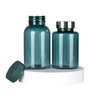 Tapa de plástico PET azul oscuro al por mayor con tapón de rosca de 20 mm, 24 mm, 28 mm, 30 mm para cápsulas, vitaminas, suplementos, botellas, con logo personalizado - Product Image 6