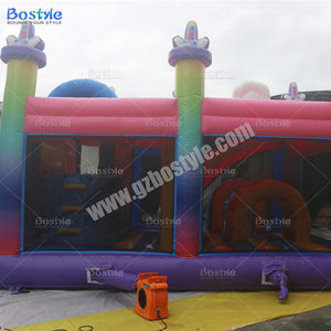 Nouvel équipement <span class=keywords><strong>de</strong></span> location <span class=keywords><strong>de</strong></span> fête Offre Spéciale Kids Frozen Gonflables Bouncer Combo <span class=keywords><strong>Elsa</strong></span> Bounce House avec toboggan Jumping Castle - Product Image 4