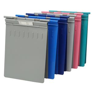 Dossier médical en plastique résistant aux chutes, dossier médical en ABS renforcé bleu pour hôpital, clinique, infirmière - Product Image 5