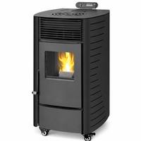 Estufa de Pellets de Madera con Pantalla Táctil WiFi Fangran 150B OEM ODM para Casas, Chimenea Ecológica con Control Remoto para el Hogar