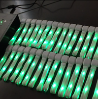 Concert LED Lumineux DMX Bracelet Télécommandé avec Batterie Remplaçable Cadeau Saint Valentin