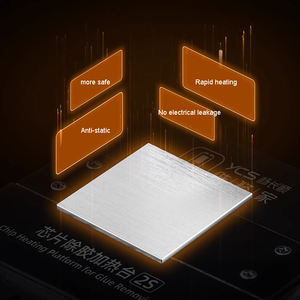YCS 2S <span class=keywords><strong>Chip</strong></span> piastra calda per la saldatura della stazione di rilorazione del telefono cellulare applicazione tavolo di riscaldamento rapido per la rimozione della colla e preriscaldamento - Product Image 3