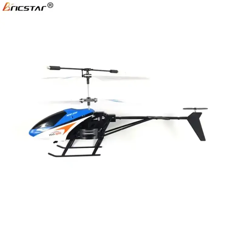 Bricstar toko mainan helikopter elektrik, mainan helikopter elektrik hovering pesawat terbang 3.5CH dengan giroskop