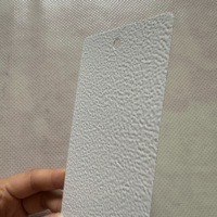 Peinture en poudre électrostatique professionnelle de qualité industrielle, texture marteau blanc