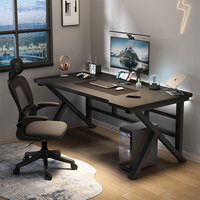 Chaise et table de jeu bon marché d'usine Table de jeu de bureau d'ordinateur