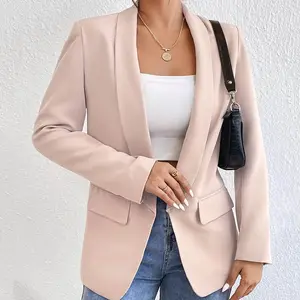 Oversized 2024 Vrouw Blazer Werkpak Womens Jas Kantoor, Lady Fashion Jassen Dames Blazer/