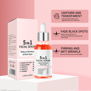 Vitaminas de ácido hialurônico de clareamento 5 em 1 C & E Instant <span class=keywords><strong>Boost</strong></span> <span class=keywords><strong>Anti</strong></span>-Envelhecimento Peptide Colágeno Soro Facial - Product Image 3