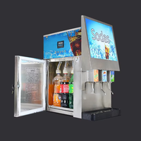 Machine Distributrice Automatique 3-en-1 pour Boissons Glacées, Sodas, Cola Commercial et Boissons Froides aux Fruits