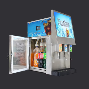 Máquina Dispensadora Automática de <span class=keywords><strong>3</strong></span> Bebidas Congeladas para Refrescos, Máquinas Comerciales de Refrescos de Cola, Refrigeración de Frutas Frías, Bebidas - Product Image 4