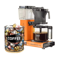 Grande Capacité Keurig K Tasse Organisateur Carrousel Cafetière Capsule Porte Distributeur avec Base en Bois