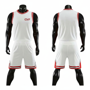 ชุดกีฬาบาสเก็ตบอลเครื่องแบบทีมสโมสรชุดบาสเก็ตบอลสไตล์ใหม่ - Product Image 1