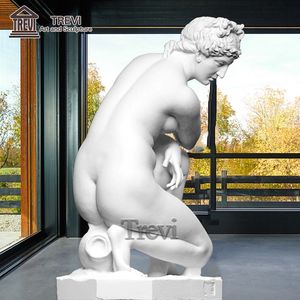Statue de la <span class=keywords><strong>déesse</strong></span> <span class=keywords><strong>Aphrodite</strong></span> en marbre sculpté à la main, sculpture <span class=keywords><strong>grecque</strong></span> élégante - Product Image 5