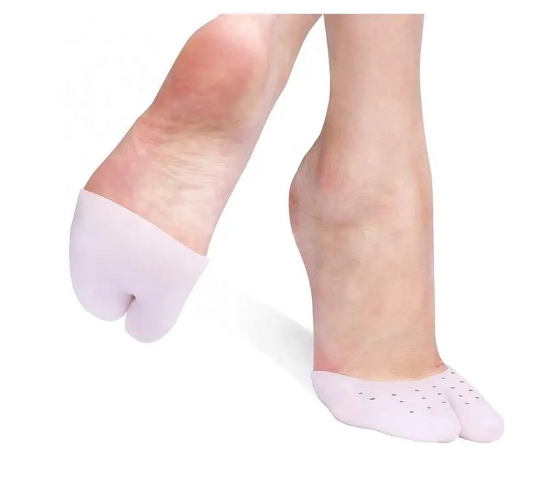 Embouts en Gel de Silicone et coussinets souples pour chaussures de danse de Ballet et protège-orteils en Gel, amorti de l'avant-pied et Protection des gros orteils