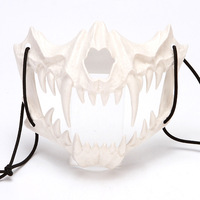 Halloween cos animal horreur accessoires secondaires masque dragon dieu féroce tigre masque