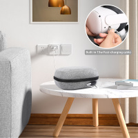 Sac de rangement portable EVA antichoc et résistant aux rayures, adapté aux accessoires Oculus Quest 2 VR étui antichoc